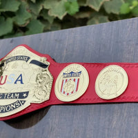 NWA USA Tag Team Championship Replica Belt