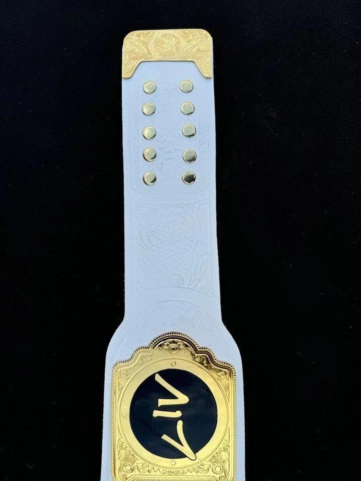 NEW Liv Morgan Women’s Heavyweight Championship Wrestling Belt