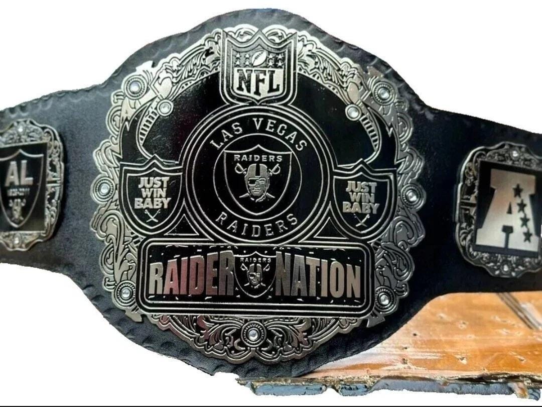 Raider Nation Wrestling Championship Replica Belt