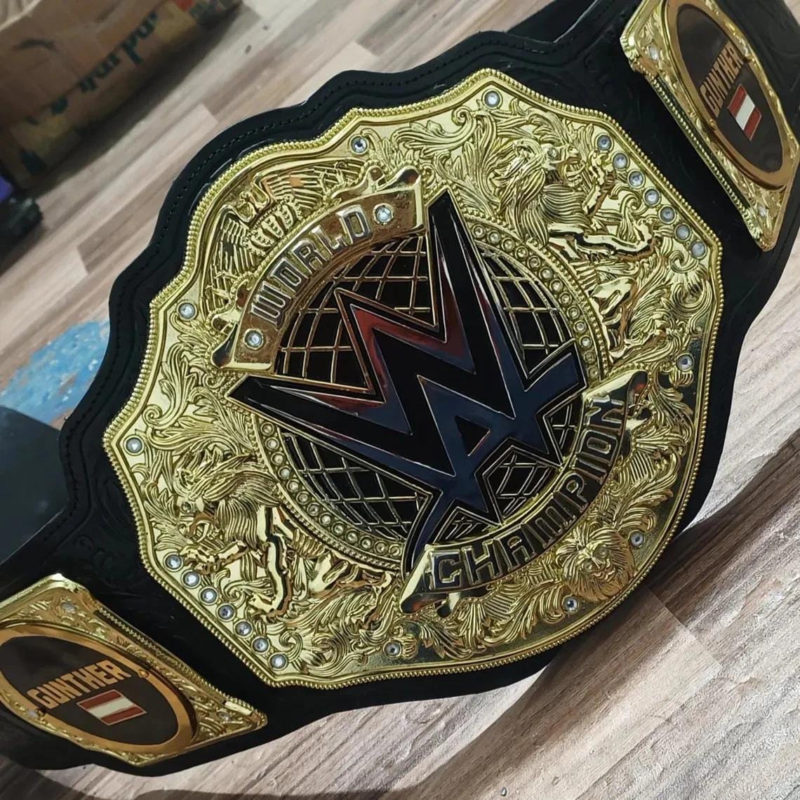 2023 World Heavyweight Gunther Championship Replica Belt