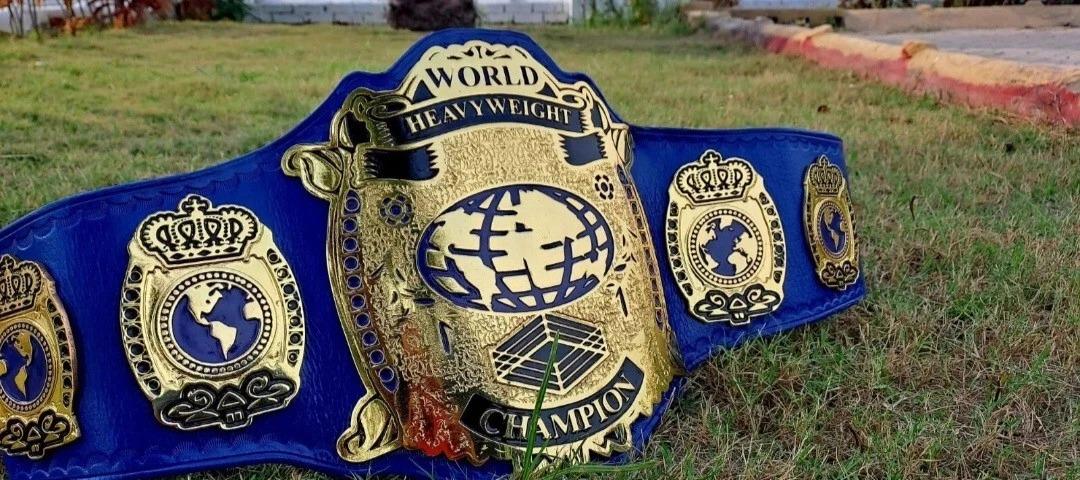 World Heavyweight Wrestling Championship Replica Belt