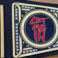 WWF Let Me In Heavyweight Wrestling Championship Bray Wyatt Replica Belt