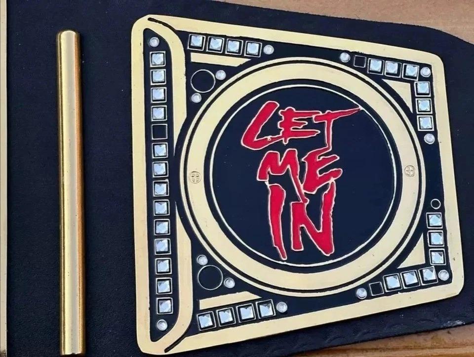 WWF Let Me In Heavyweight Wrestling Championship Bray Wyatt Replica Belt
