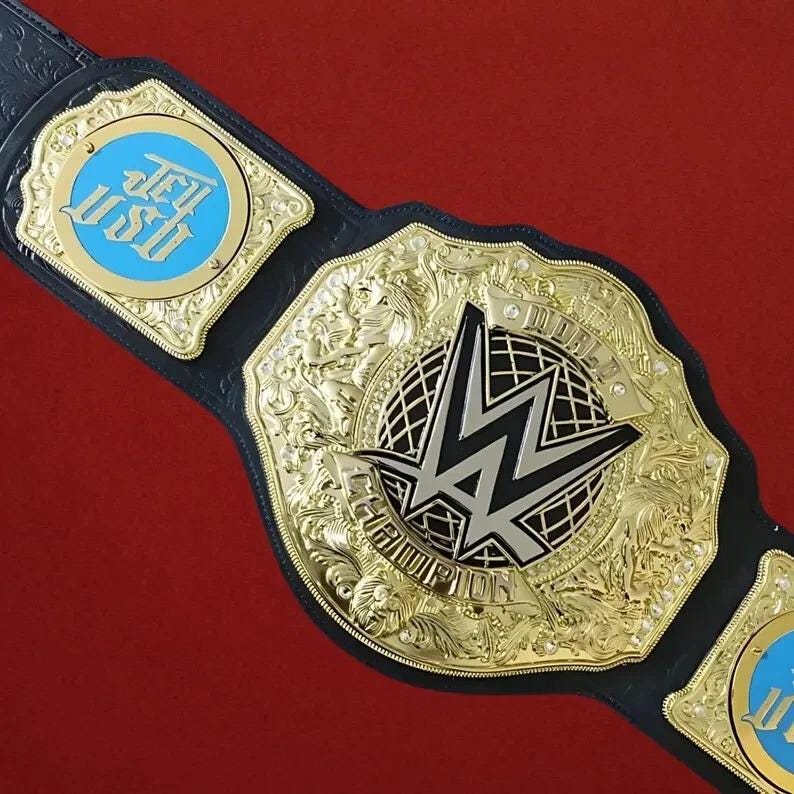 WWE Jey Uso World Heavyweight Championship Replica Belt