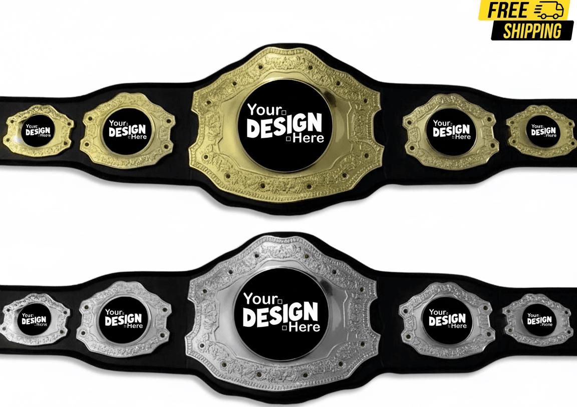 Custom Championship Belt Trophy | Personalized