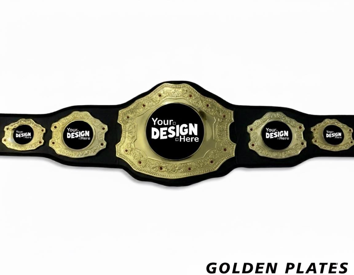 Custom Fantasy Sports Champion Belt | Personalized MVP Trophy Award