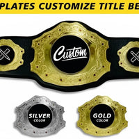 Custom Fantasy Sports Champion Belt | Personalized MVP Trophy Award