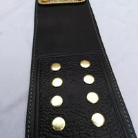 WWE Fandu Big Gold dual Wrestling Championship Replica Belt