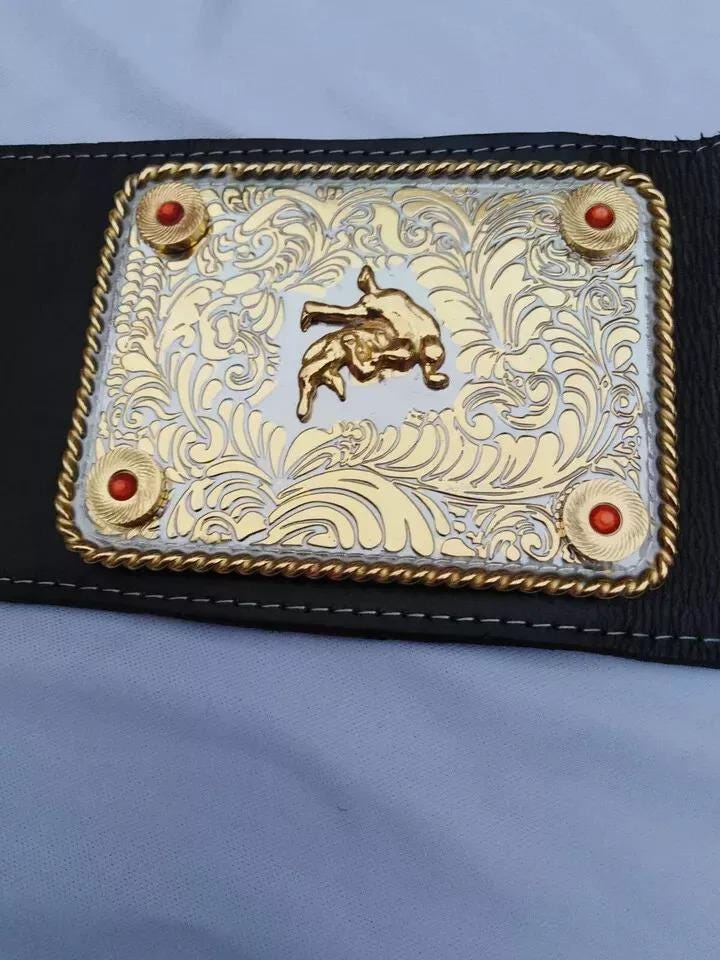 WWE Fandu Big Gold Wrestling Championship Replica Belt
