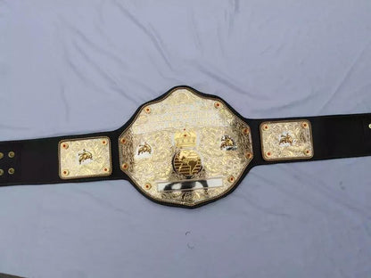 WWE Fandu Big Gold Wrestling Championship Replica Belt
