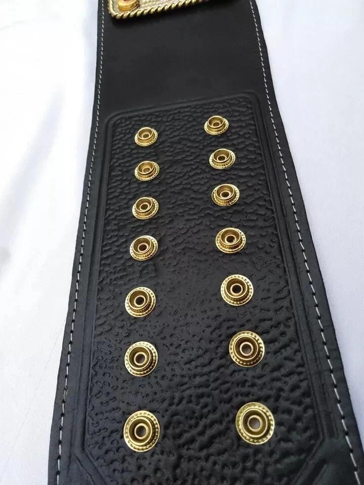 WWE Fandu Big Gold Wrestling Championship Replica Belt