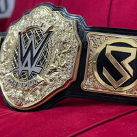WWE New World Heavyweight Championship Replica Belt | Custom Seth Rollins Side Plates