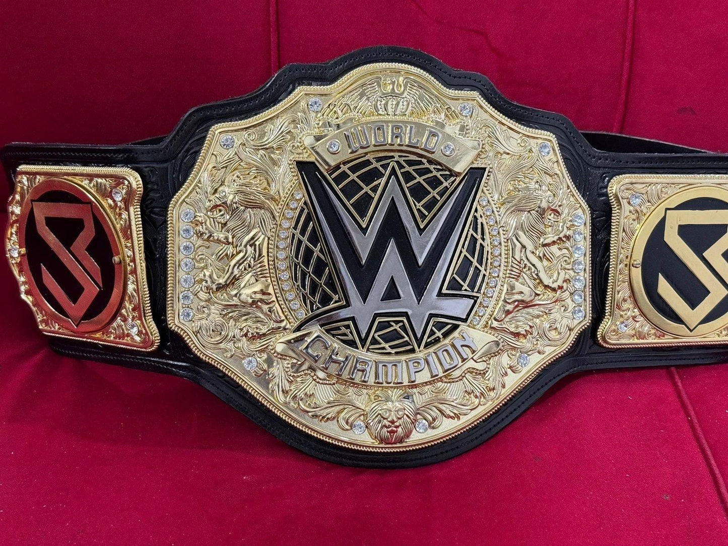 WWE New World Heavyweight Championship Replica Belt | Custom Seth Rollins Side Plates