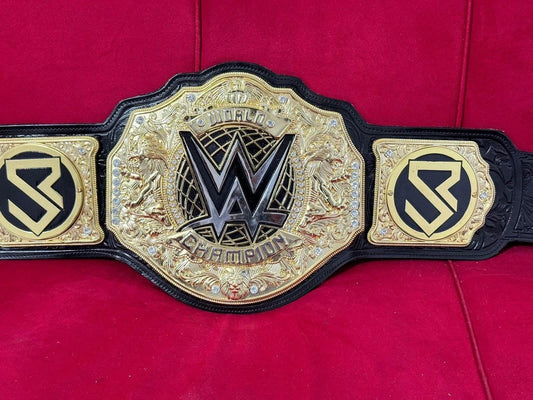 WWE New World Heavyweight Championship Replica Belt | Custom Seth Rollins Side Plates