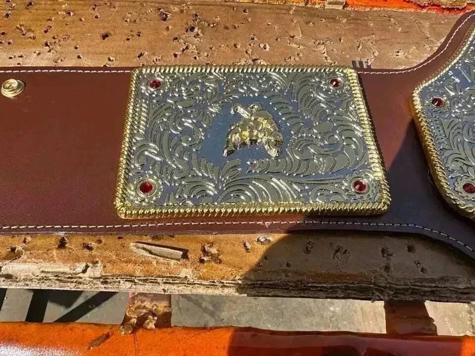 Big Gold World Heavyweight Championship Replica Belt