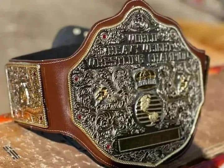 Big Gold World Heavyweight Championship Replica Belt