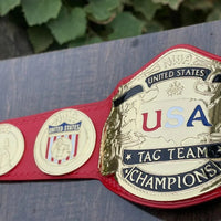 NWA USA Tag Team Championship Replica Belt