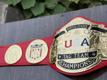 NWA USA Tag Team Championship Replica Belt