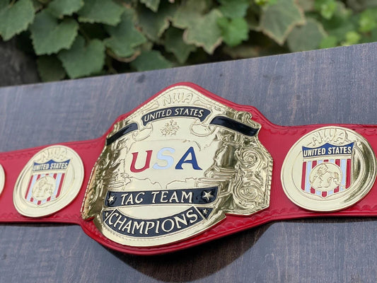 NWA USA Tag Team Championship Replica Belt
