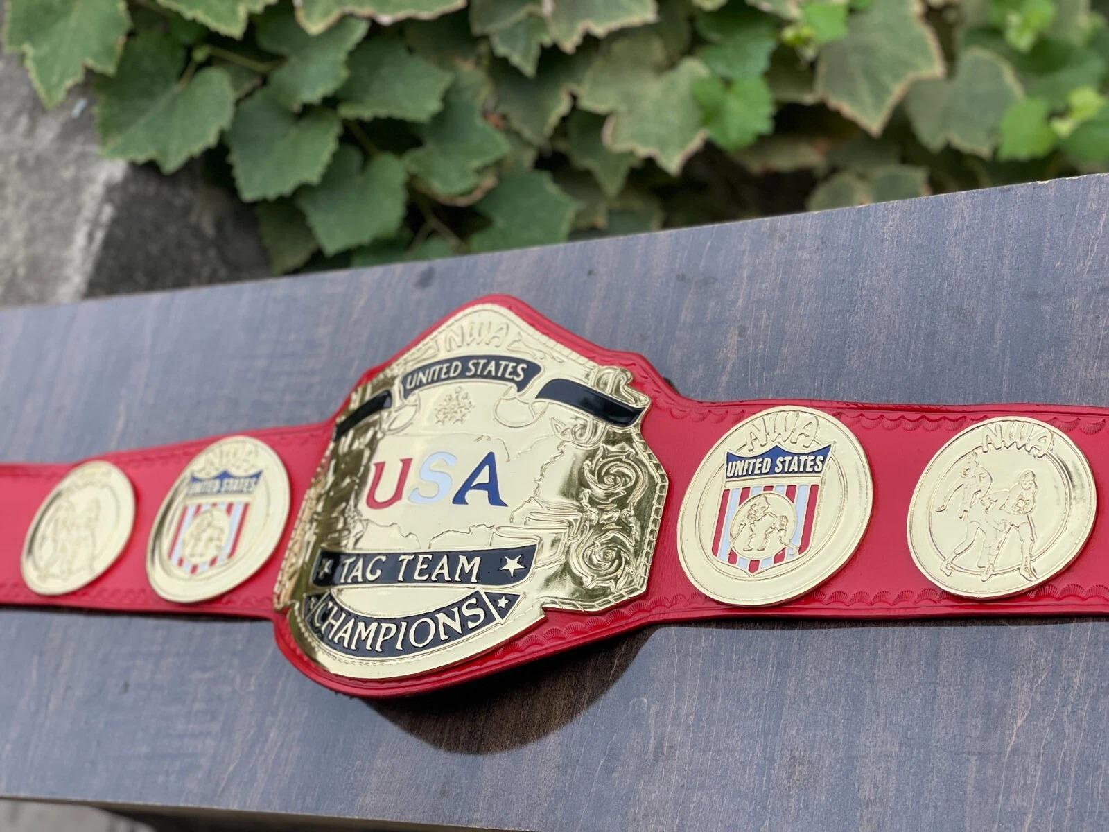 NWA USA Tag Team Championship Replica Belt