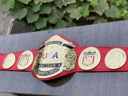 NWA USA Tag Team Championship Replica Belt