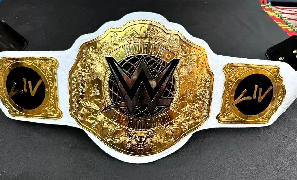 NEW Liv Morgan Women’s Heavyweight Championship Wrestling Belt