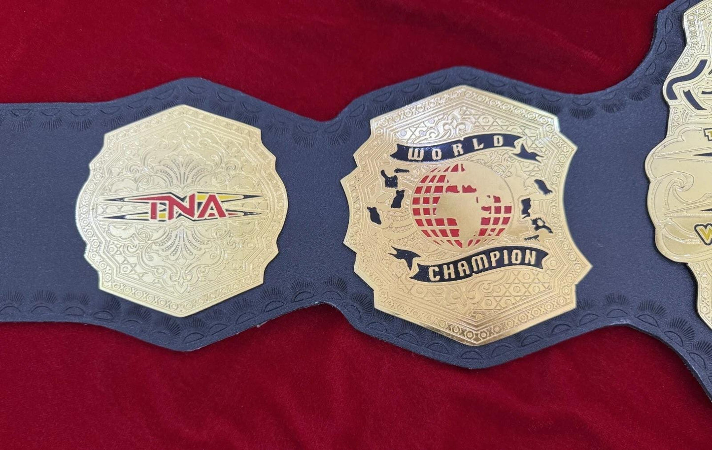 NEW World Heavyweight Wrestling Championship Replica Belt
