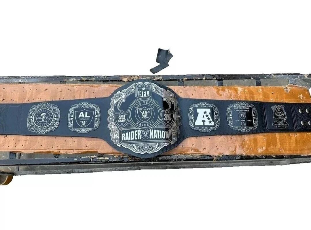 Raider Nation Wrestling Championship Replica Belt