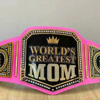 World’s Greatest Mom Wrestling Championship Replica Belt