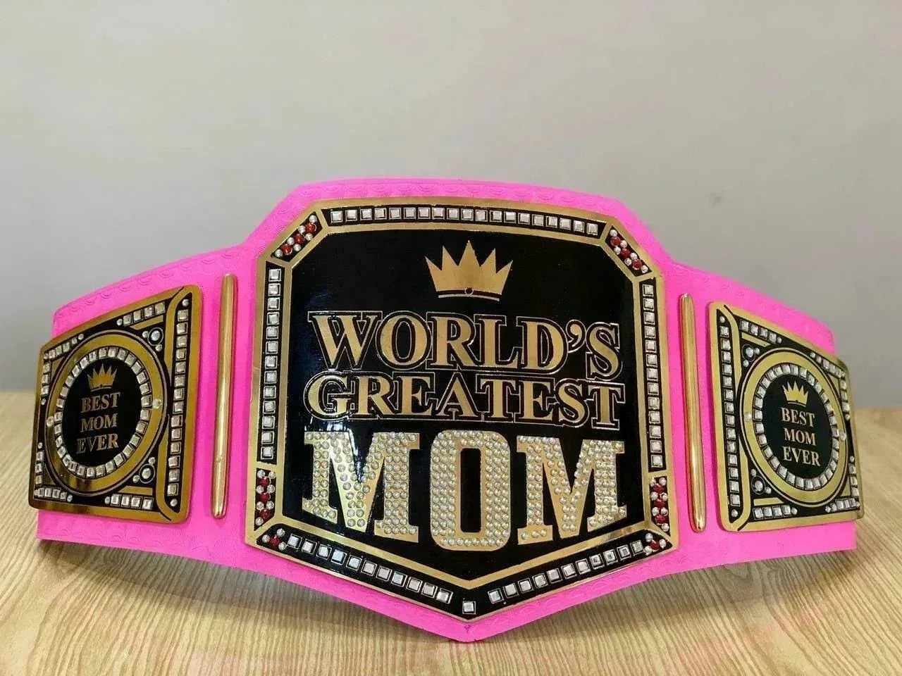 World’s Greatest Mom Wrestling Championship Replica Belt