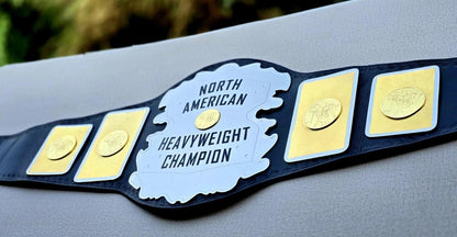 Mid South North American Heavyweight Championship Wrestling Replica Belt