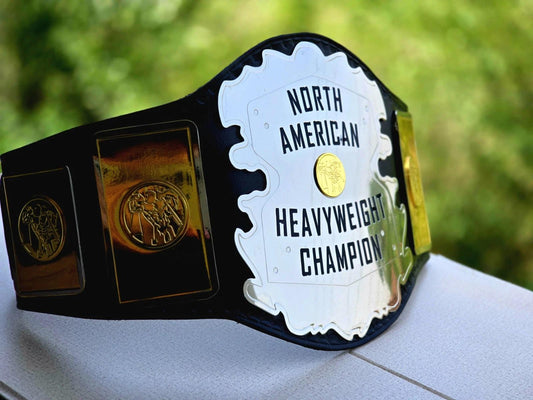 Mid South North American Heavyweight Championship Wrestling Replica Belt