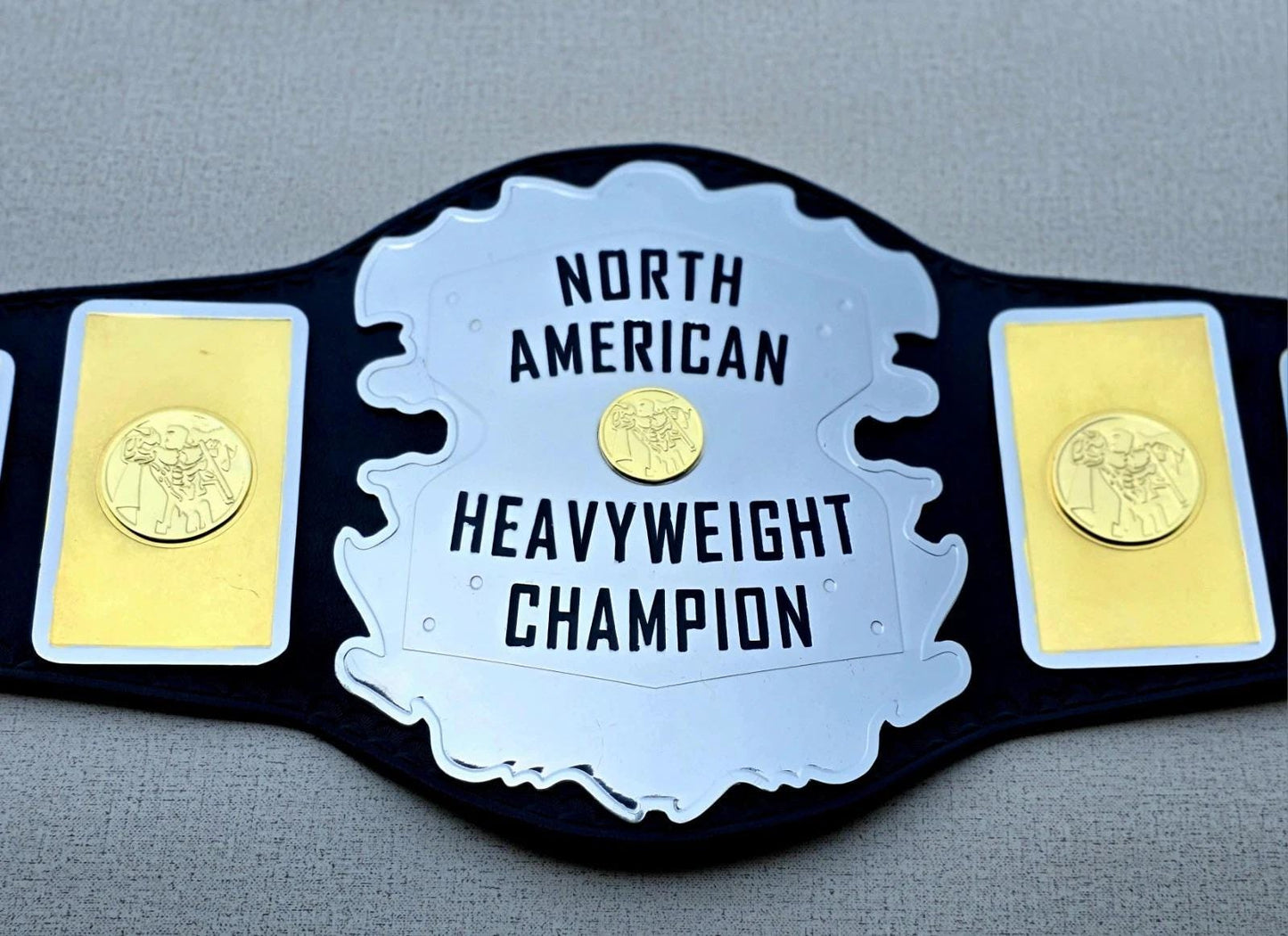 Mid South North American Heavyweight Championship Wrestling Replica Belt