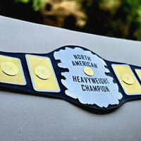 Mid South North American Heavyweight Championship Wrestling Replica Belt