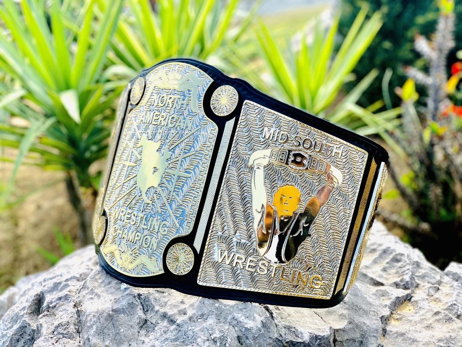 NWA Mid-South North American Championship Wrestling Replica Belt