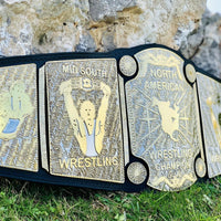 NWA Mid-South North American Championship Wrestling Replica Belt