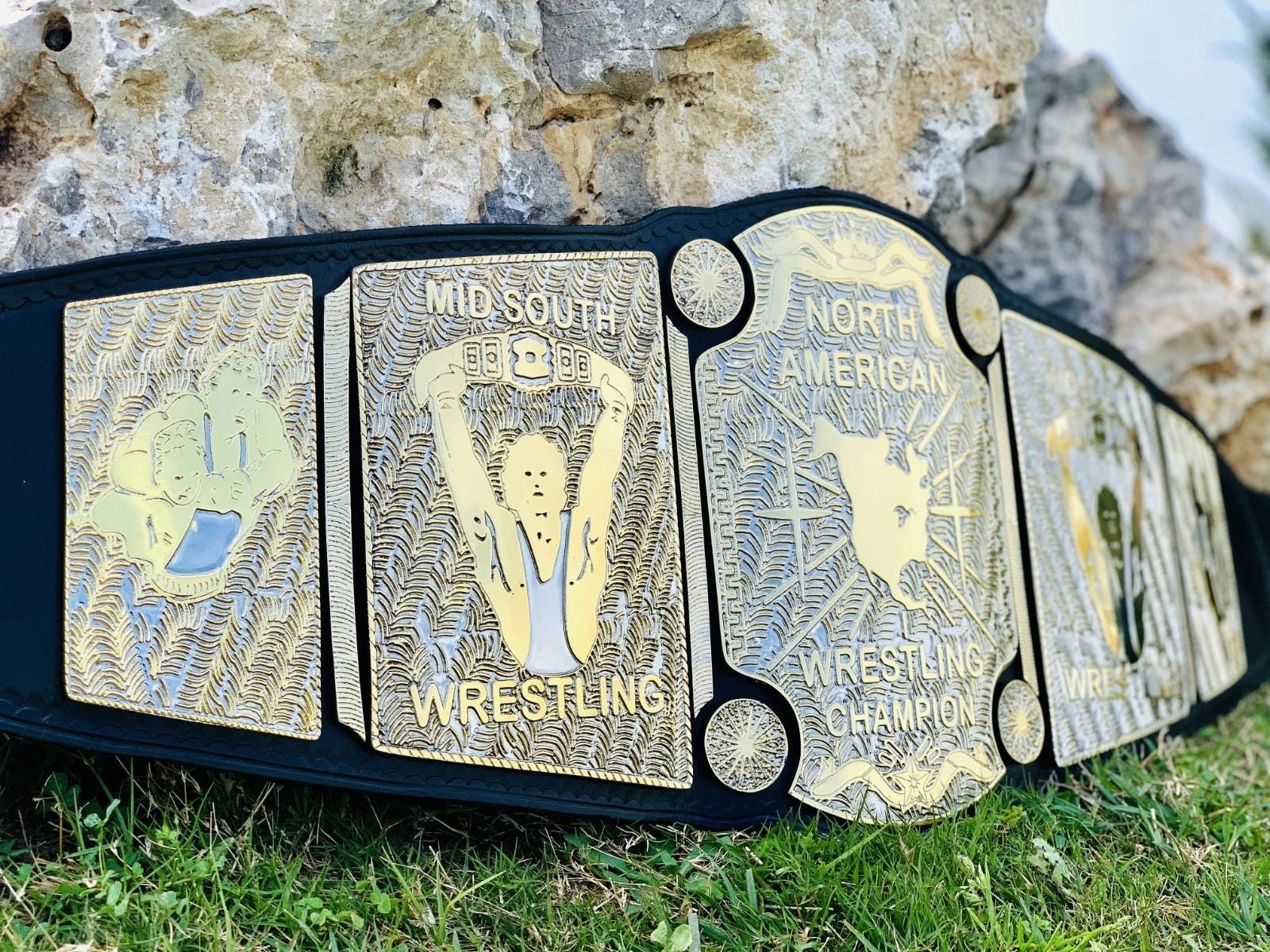 NWA Mid-South North American Championship Wrestling Replica Belt