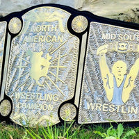 NWA Mid-South North American Championship Wrestling Replica Belt