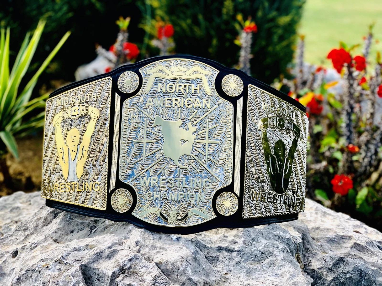 NWA Mid-South North American Championship Wrestling Replica Belt