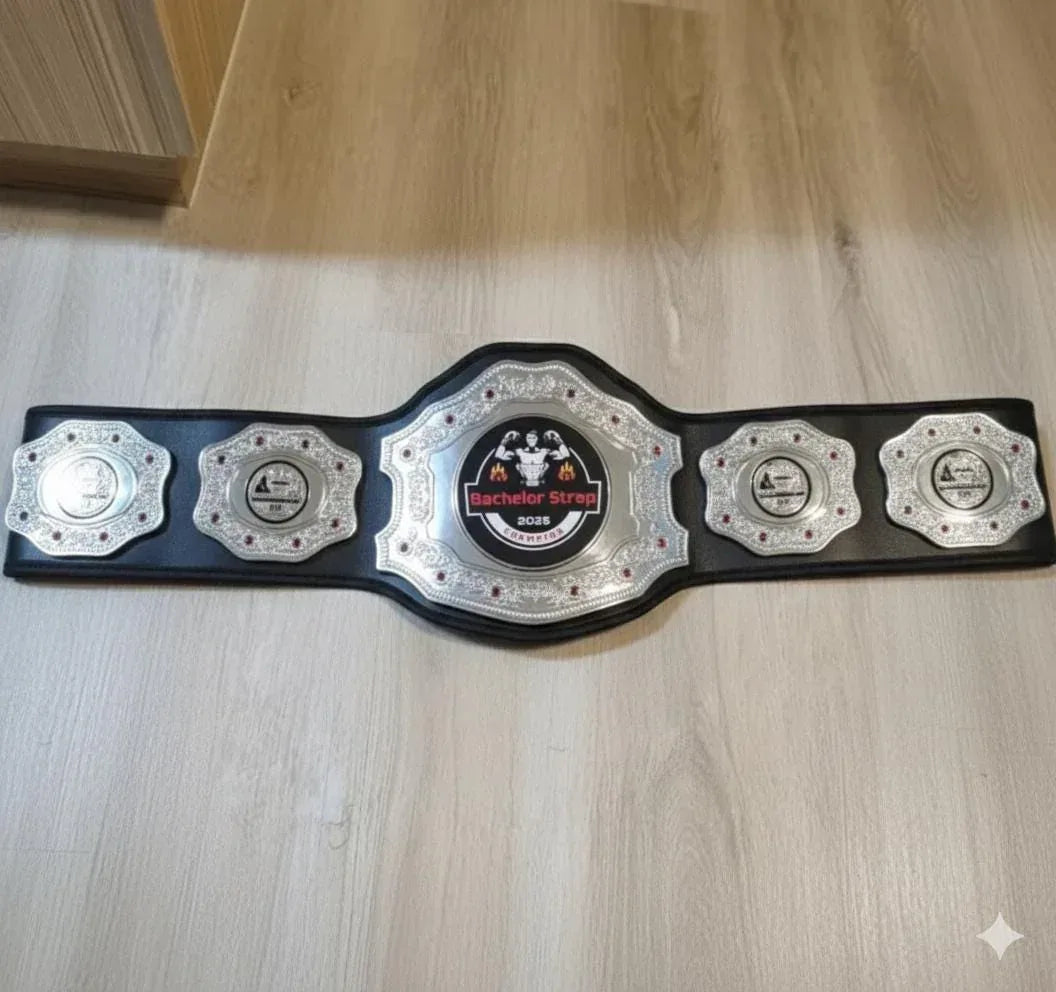 Custom Fantasy Sports Champion Belt | Personalized MVP Trophy Award