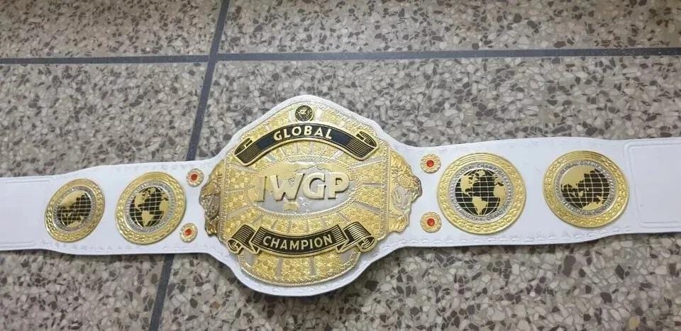 IWGP Global Heavyweight Championship Replica Belt