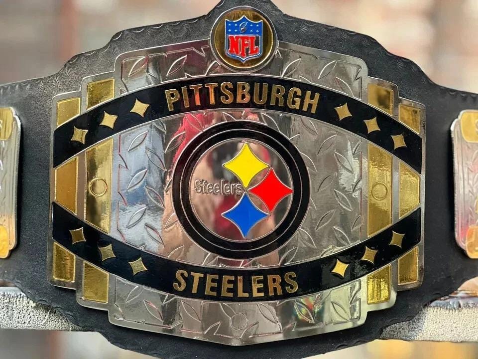 Pittsburgh Steelers Super Bowl Championship Belt