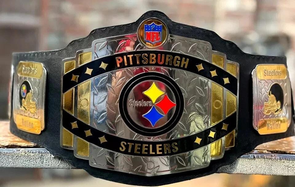 Pittsburgh Steelers Super Bowl Championship Belt