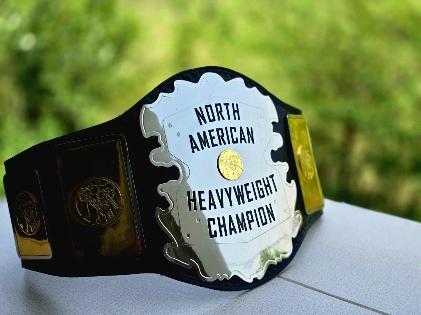 Mid South North American Heavyweight Championship Wrestling Replica Belt