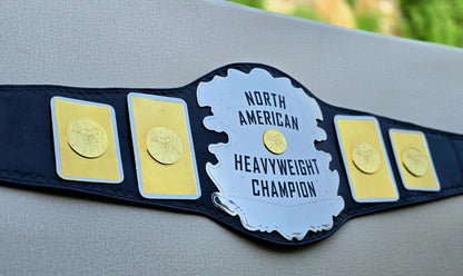 Mid South North American Heavyweight Championship Wrestling Replica Belt