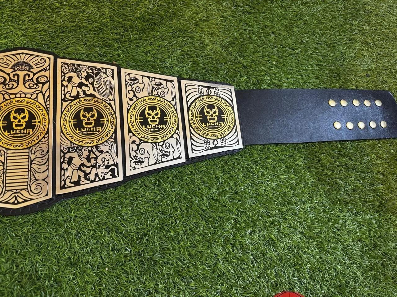 LUCHA Underground Gift of the Gods Championship Wrestling Replica Belt