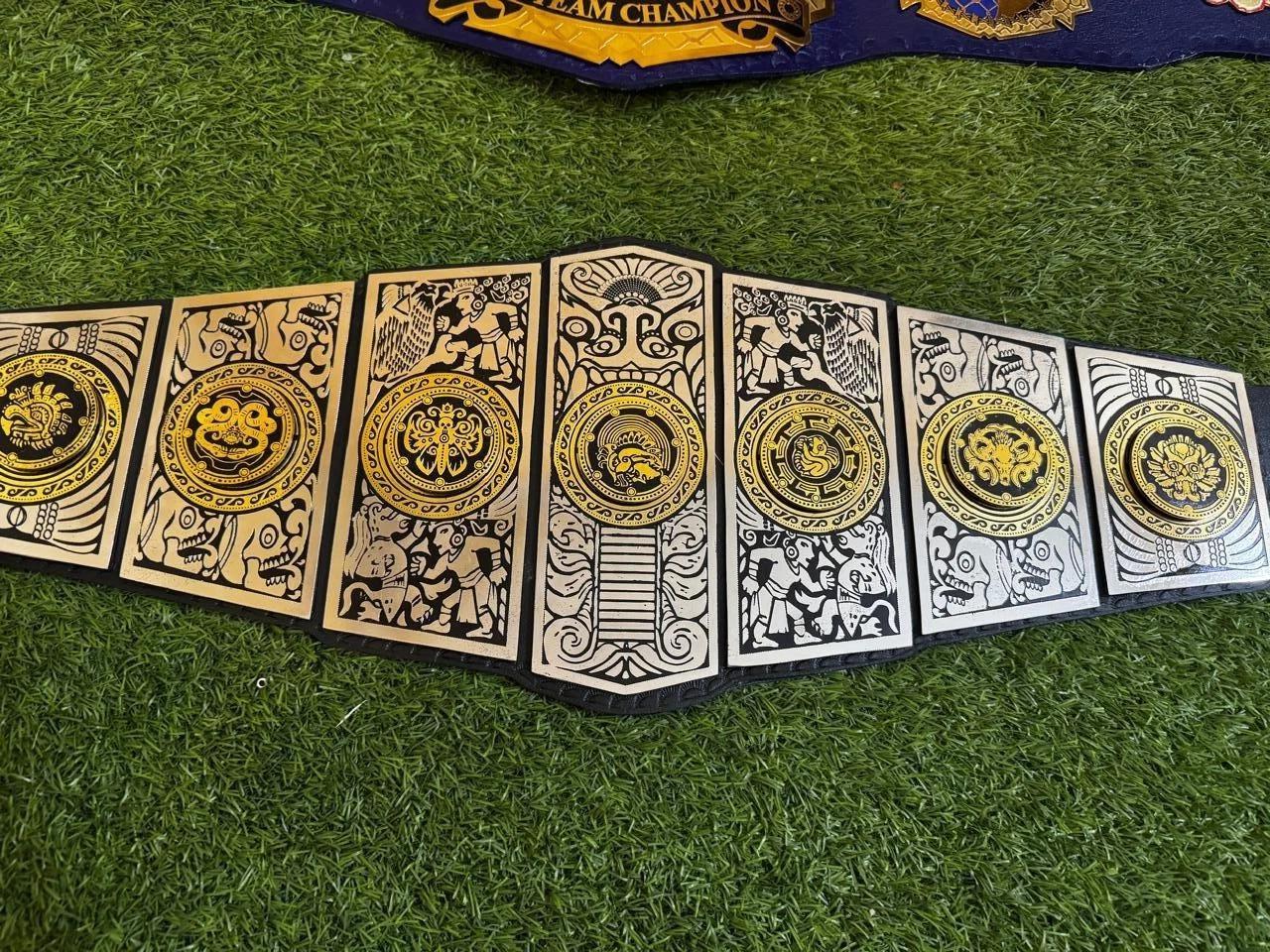 LUCHA Underground Gift of the Gods Championship Wrestling Replica Belt