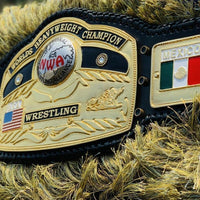 NWA Domed Globe World Heavyweight Wrestling Championship Replica Belt
