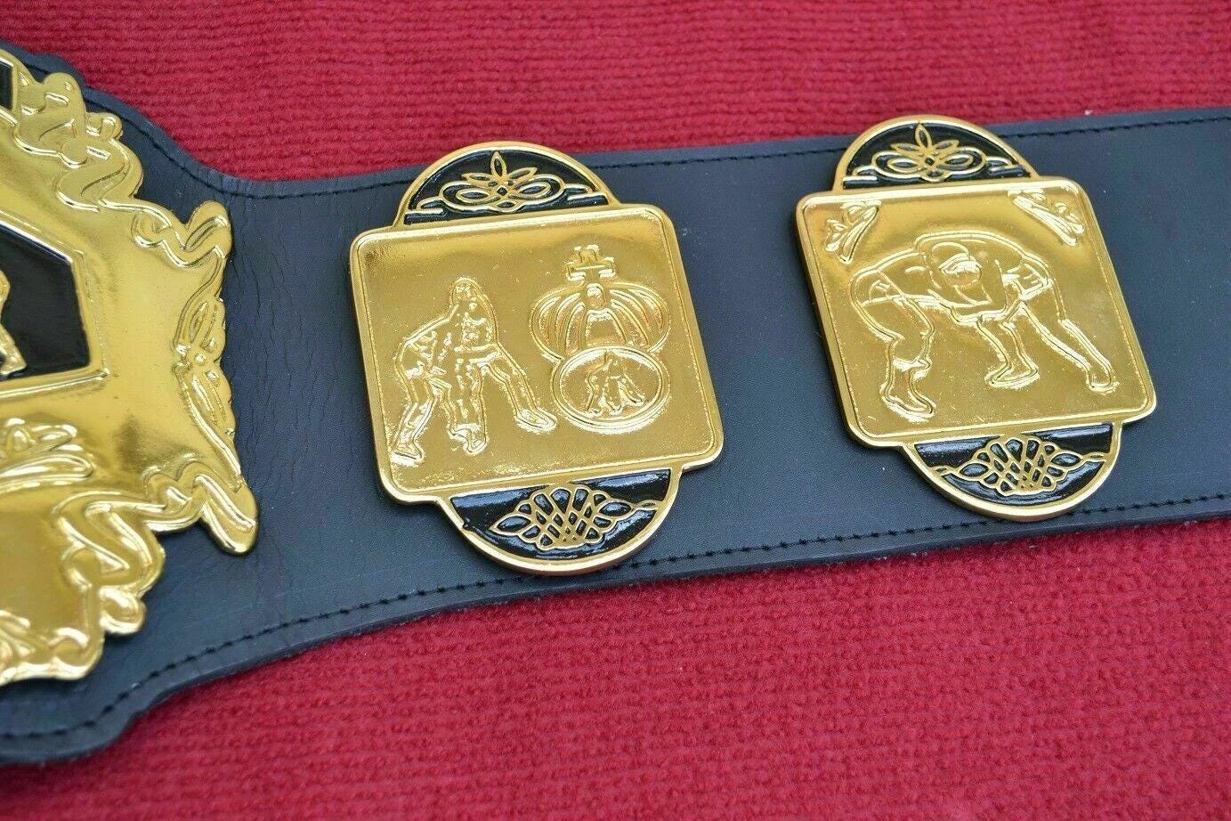 NWA Western States Heavyweight Championship Wrestling Belt Gold Plated