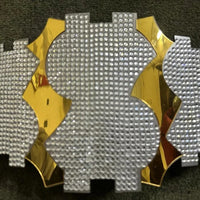 Million Dollar Man Championship Belt Replica Gold Wrestling Title